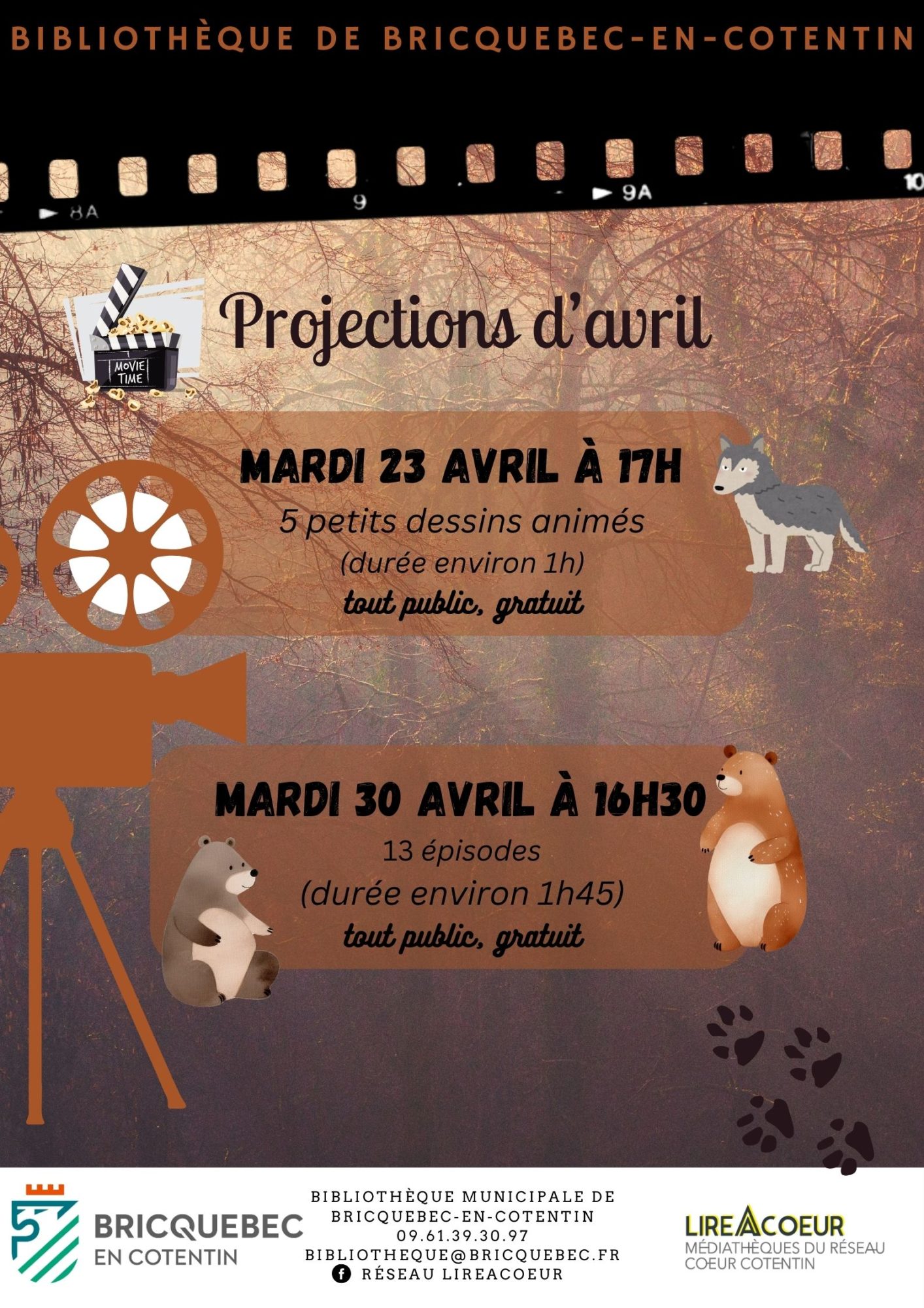 Projections avril 2024