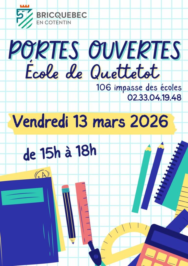 Portes ouvertes Quettetot 13 mars 2026