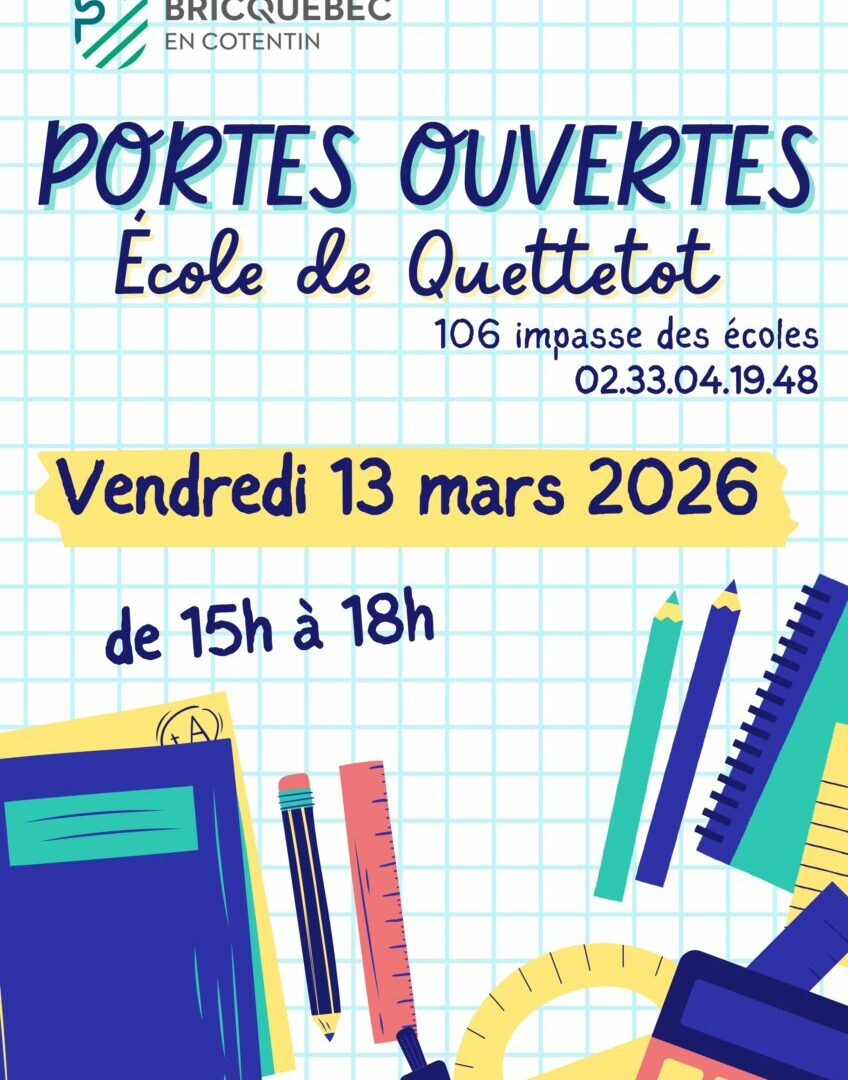 Portes ouvertes Quettetot 13 mars 2026